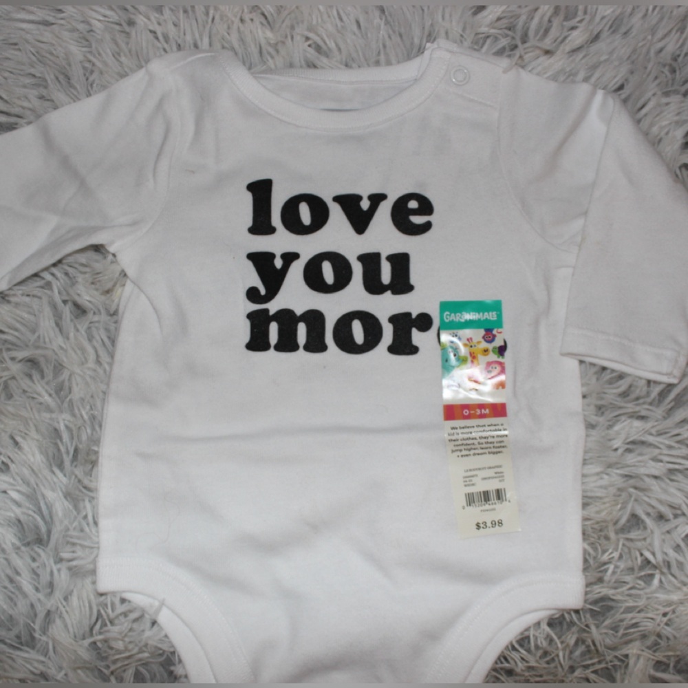 Garanimals “I Love You More” Onesie